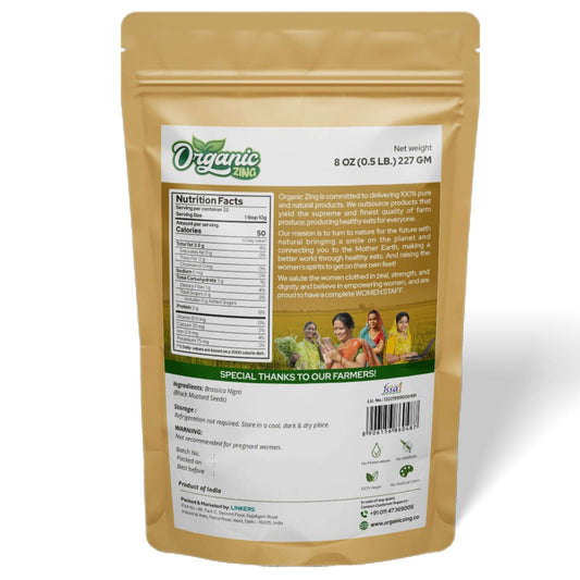 Organic Zing Black Mustard Seed