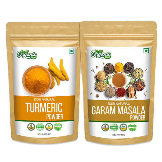 Turmeric Powder (227gm) + Garam Masala (227gm)
