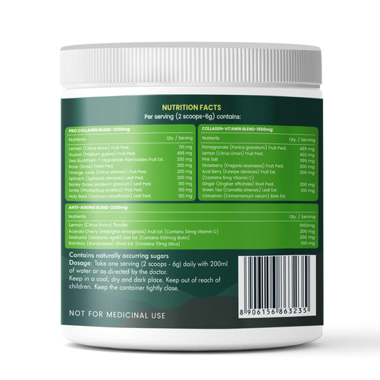 Organic Zing Plant Based Collagen Powder