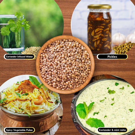 Organic Zing Coriander Seeds