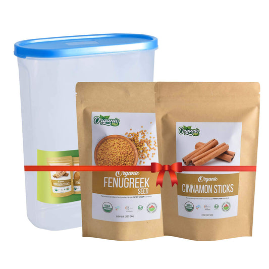 Cinnamon Bark (227gm) + Fenugreek Seed (227gm)