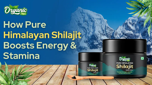 How Pure Himalayan Shilajit Boosts Energy & Stamina