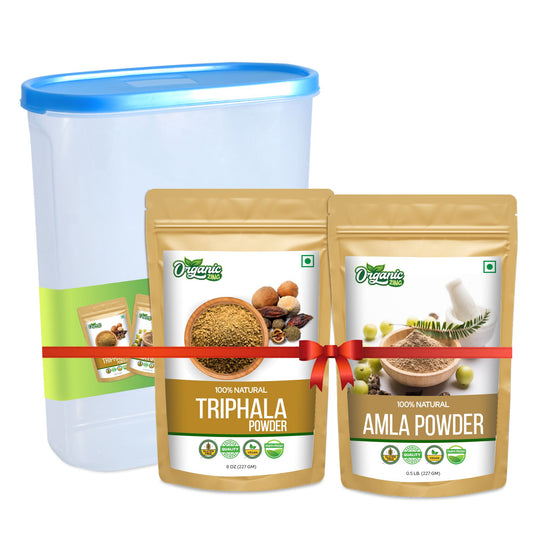 Triphala Powder (227gm) + Amla Powder (227gm)