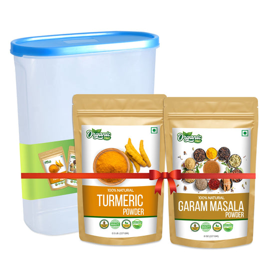 Turmeric Powder (227gm) + Garam Masala (227gm)