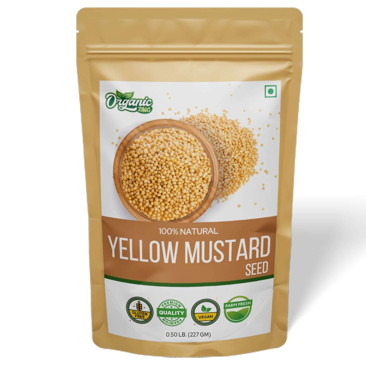 yellow mustard seeds