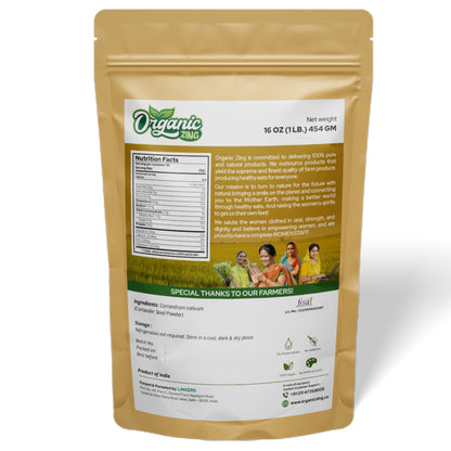 Organic Zing Coriander Powder