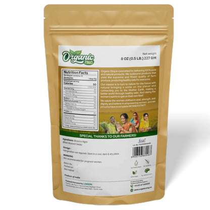 Organic Zing Black Mustard Seed