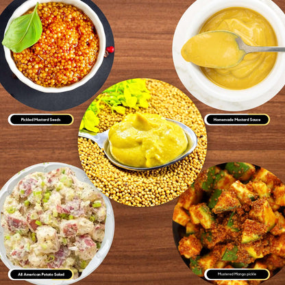 yellow mustard seeds food