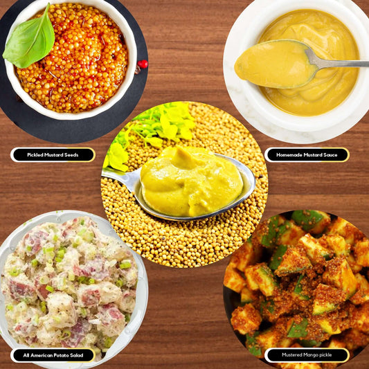 yellow mustard seeds food