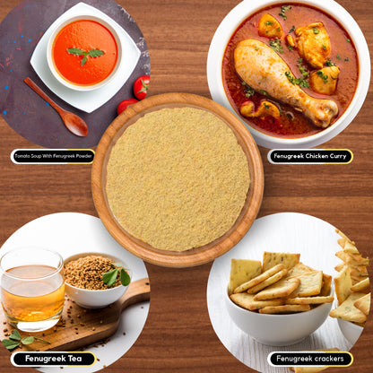 Fenugreek Powder Dishes