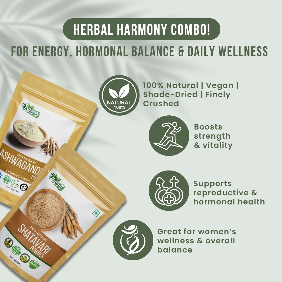 Ashwagandha and Shatavari together benefits
