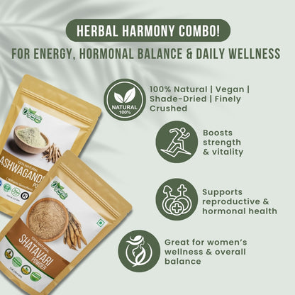 Ashwagandha and Shatavari together benefits
