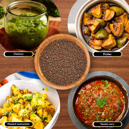 Organic Zing Black Mustard Seed