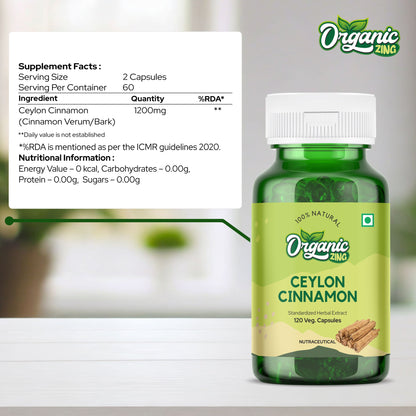 Ceylon Cinnamon Supplement