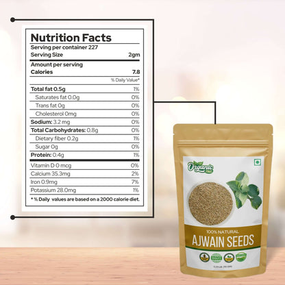 Organic Zing Ajwain Seeds
