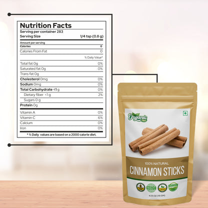 Organic Zing Cinnamon Bark