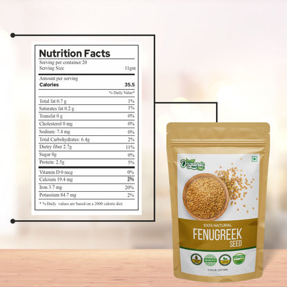 Fenugreek Seeds | Pure & Natural Digestive Support