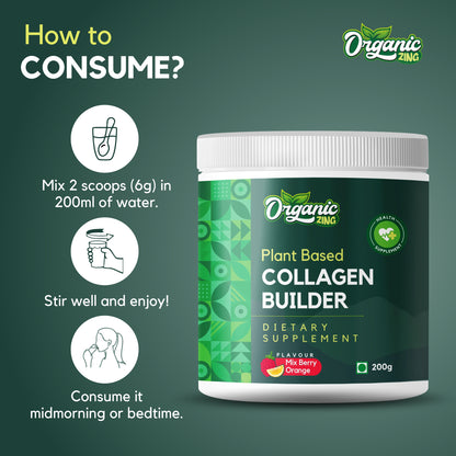 Organic Zing Plant Based Collagen Powder