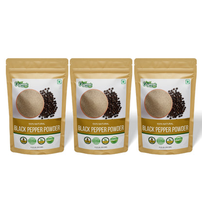3 Pack of Black Pepper Powder 