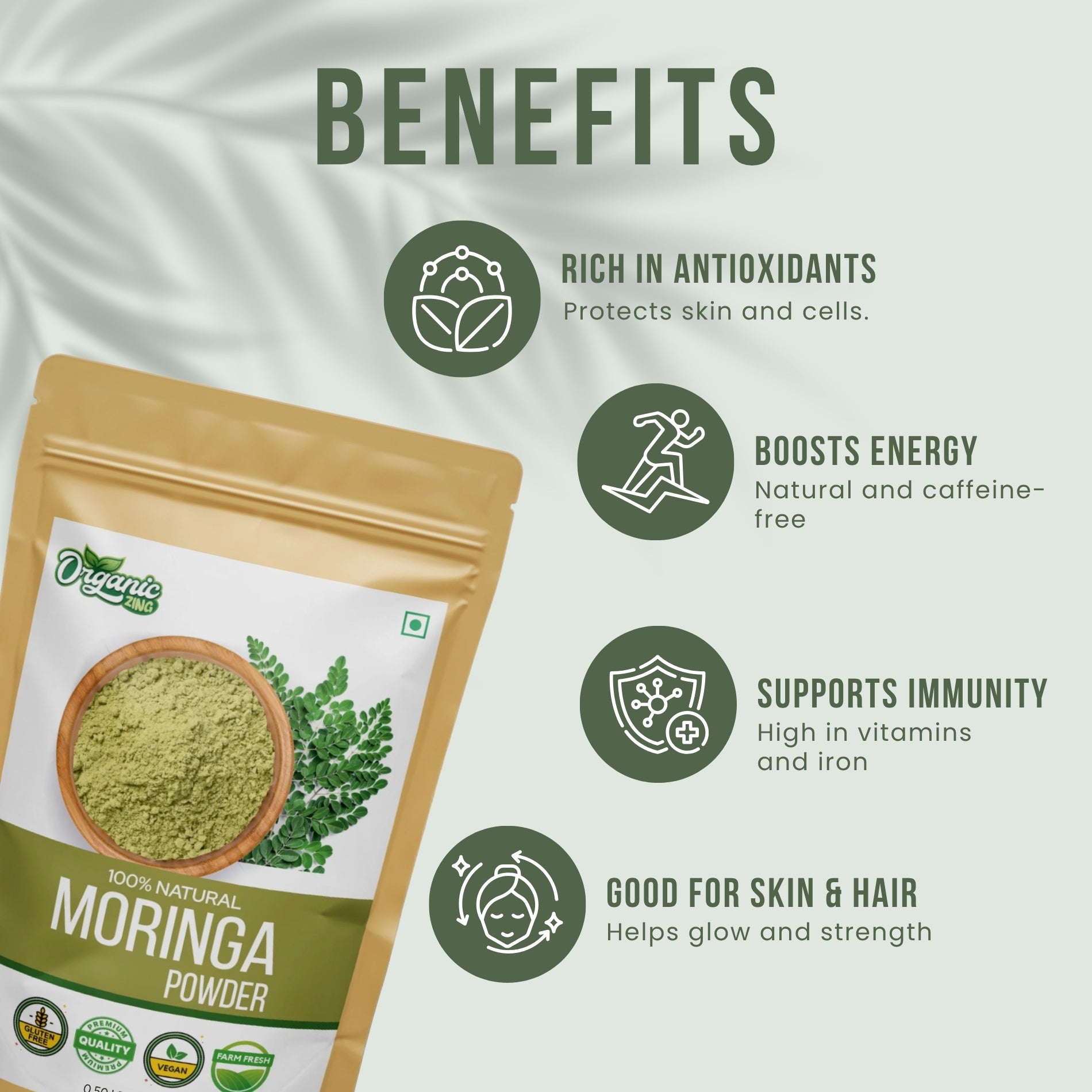 What is Moringa powder good for