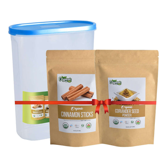 Cinnamon Stick (227gm) + Coriander Powder (227gm)