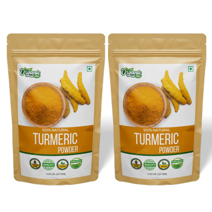 Organic Turmeric Powder pack of 2